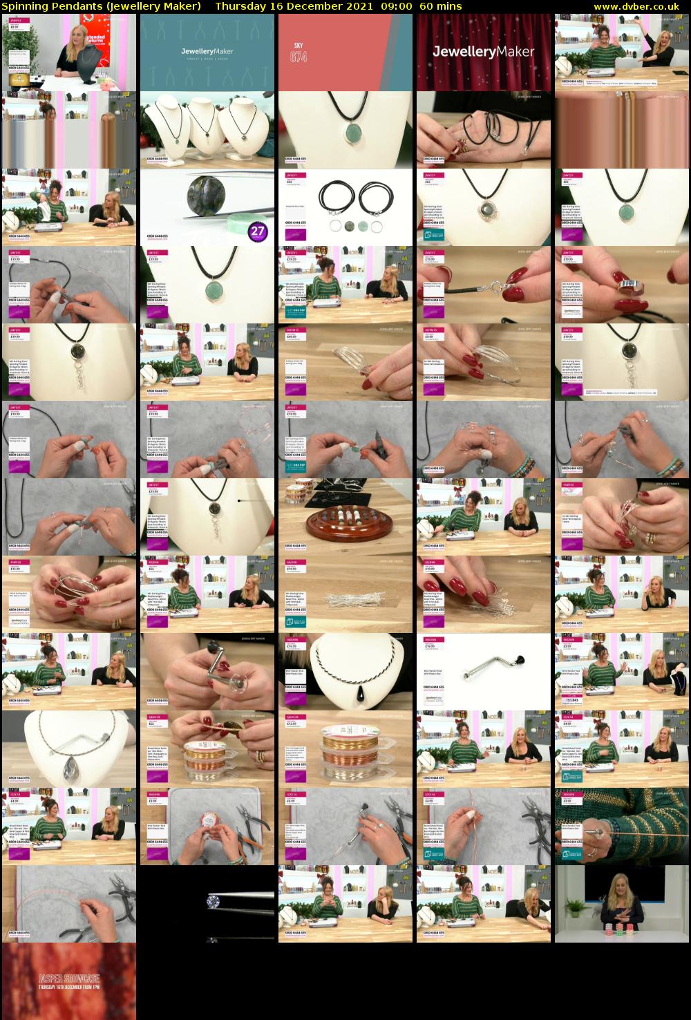 Spinning Pendants (Jewellery Maker) Thursday 16 December 2021 09:00 - 10:00