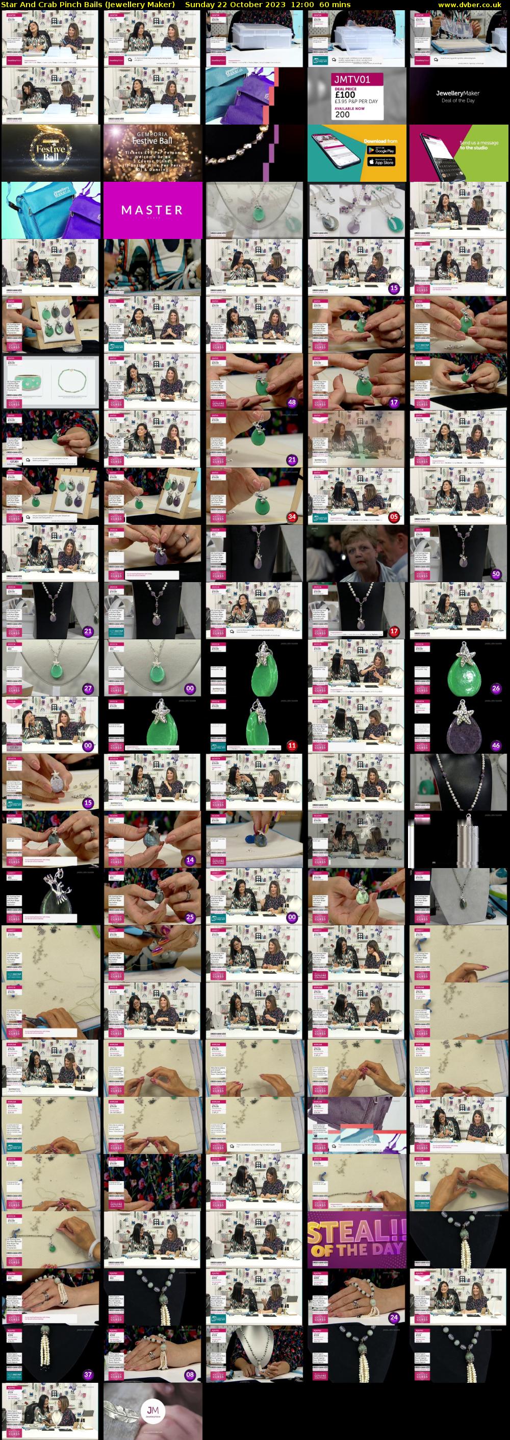 Star And Crab Pinch Bails (Jewellery Maker) Sunday 22 October 2023 12:00 - 13:00