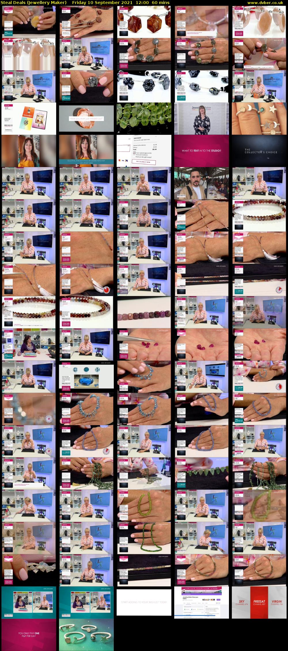 Steal Deals (Jewellery Maker) Friday 10 September 2021 12:00 - 13:00