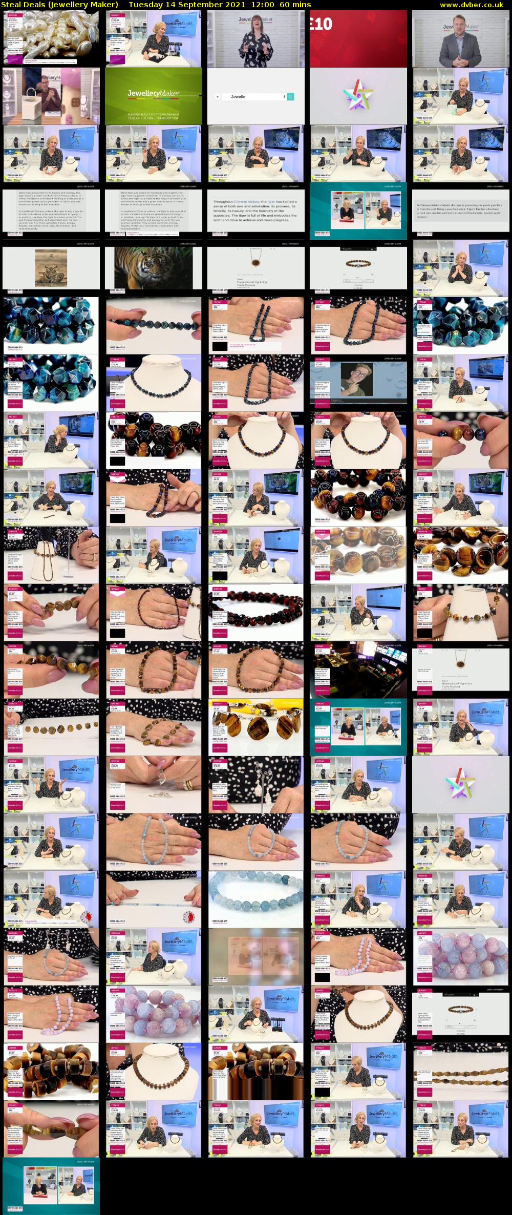Steal Deals (Jewellery Maker) Tuesday 14 September 2021 12:00 - 13:00