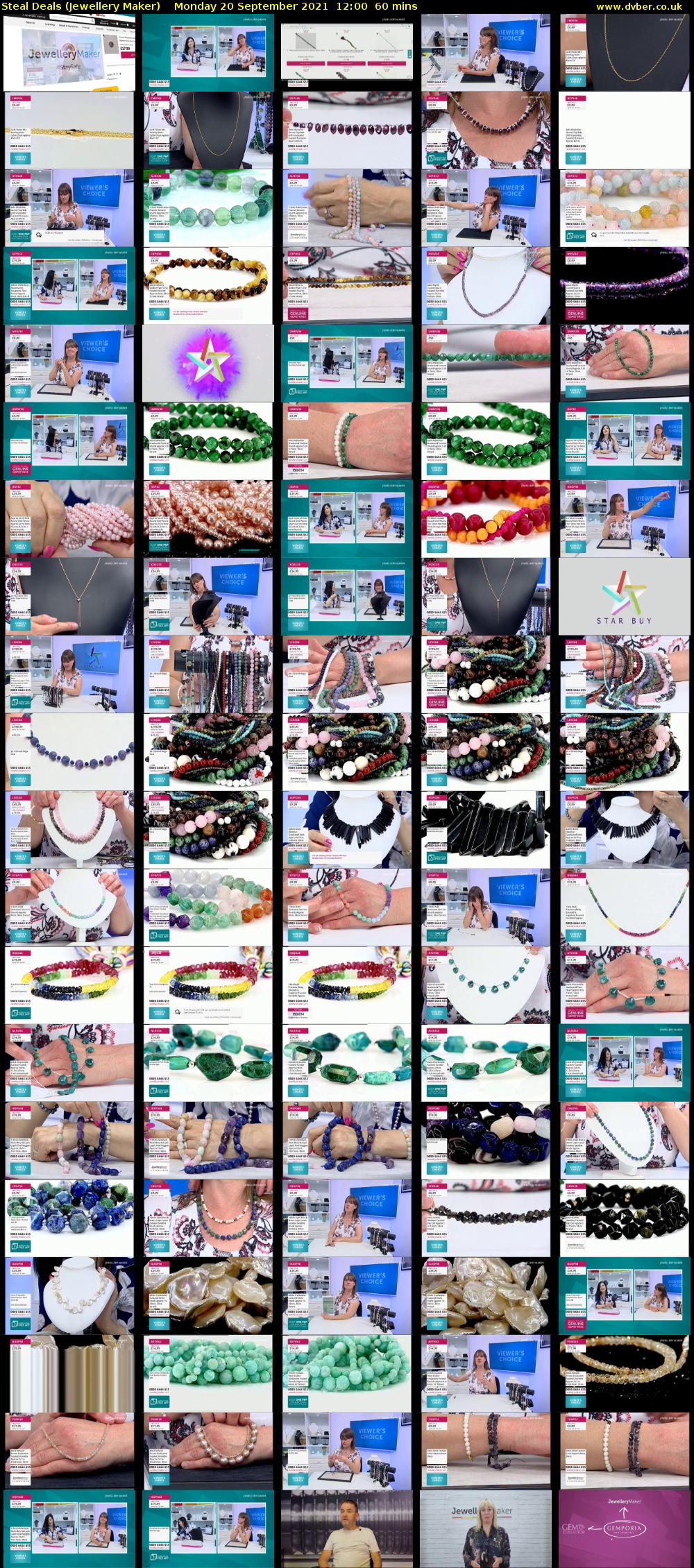 Steal Deals (Jewellery Maker) Monday 20 September 2021 12:00 - 13:00