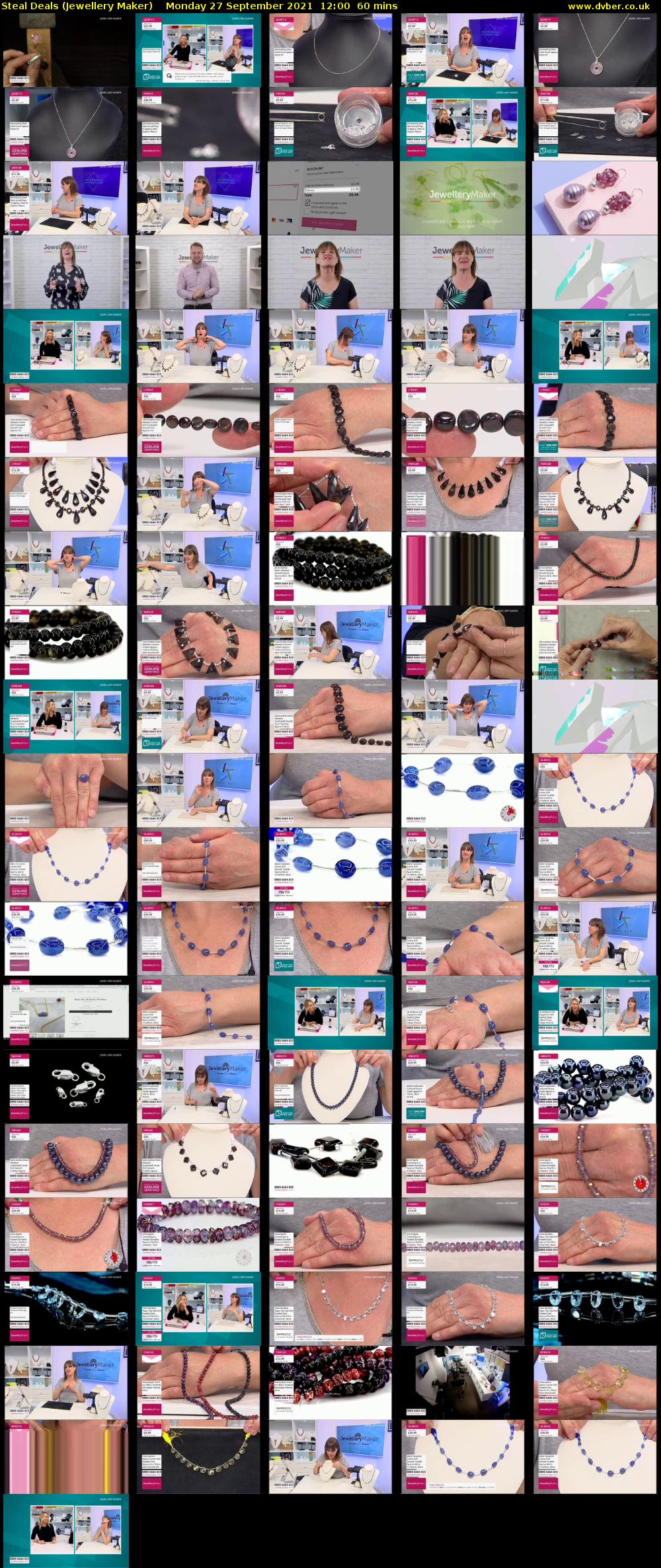 Steal Deals (Jewellery Maker) Monday 27 September 2021 12:00 - 13:00