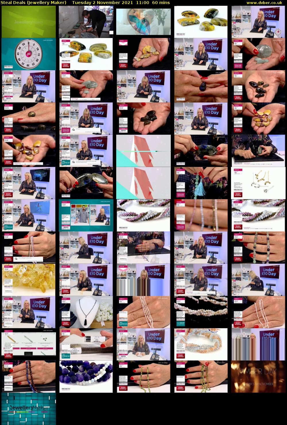 Steal Deals (Jewellery Maker) Tuesday 2 November 2021 11:00 - 12:00