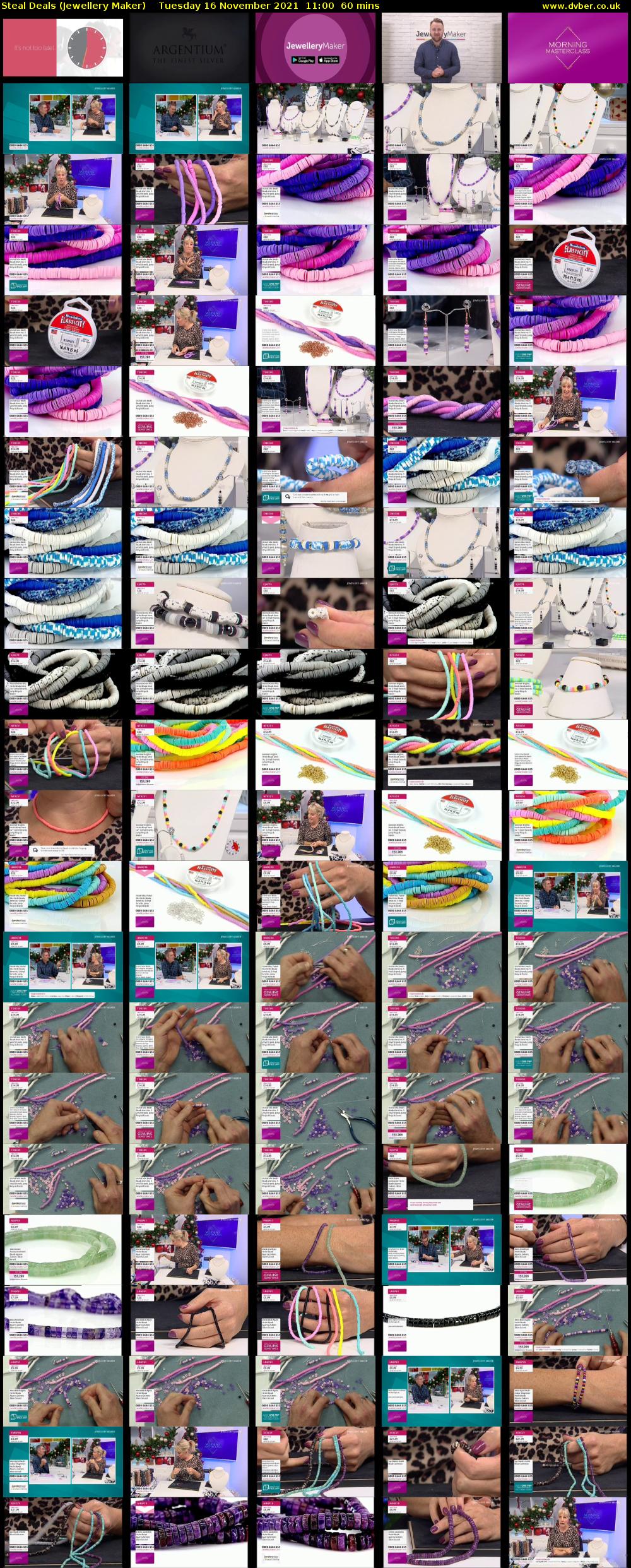 Steal Deals (Jewellery Maker) Tuesday 16 November 2021 11:00 - 12:00