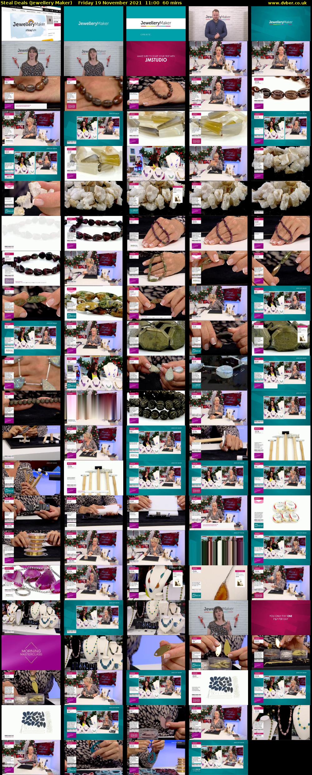 Steal Deals (Jewellery Maker) Friday 19 November 2021 11:00 - 12:00
