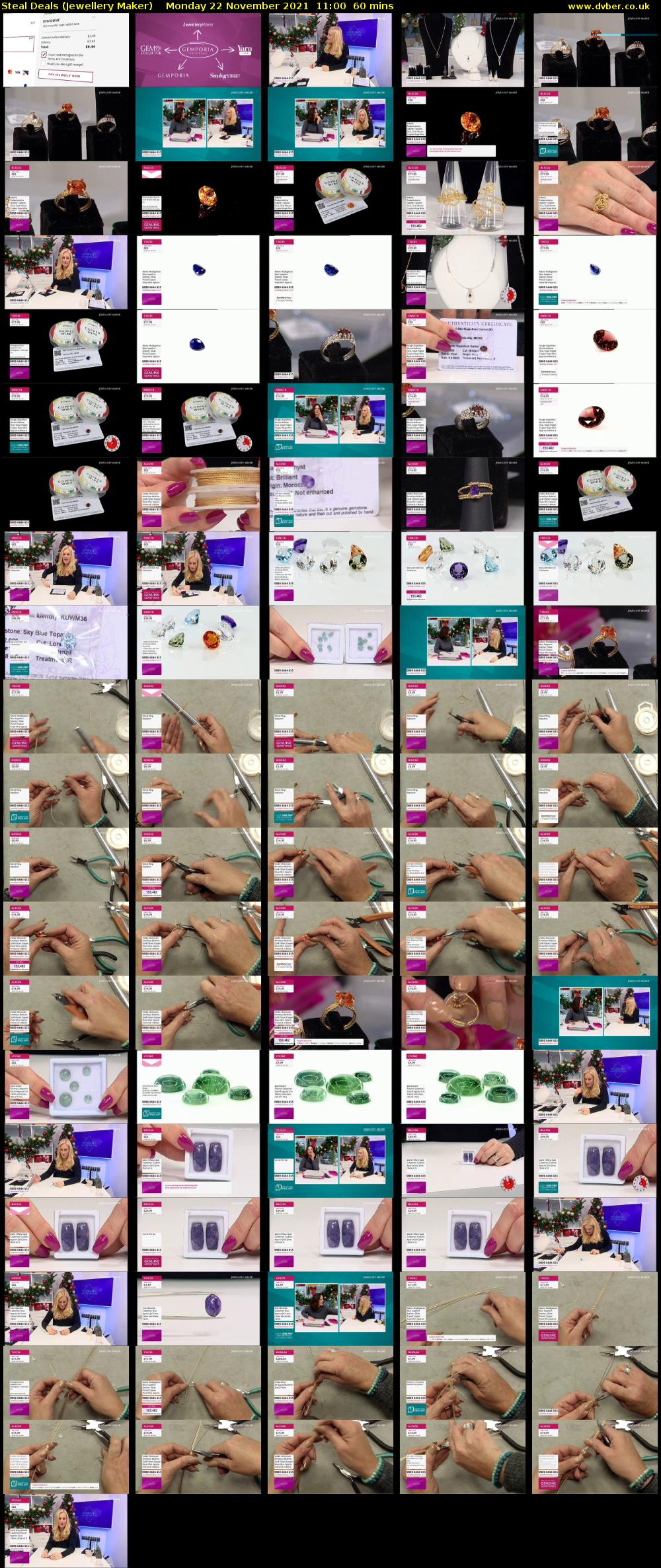 Steal Deals (Jewellery Maker) Monday 22 November 2021 11:00 - 12:00