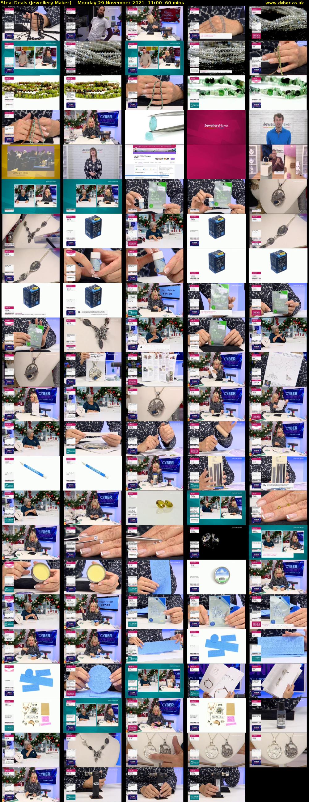 Steal Deals (Jewellery Maker) Monday 29 November 2021 11:00 - 12:00
