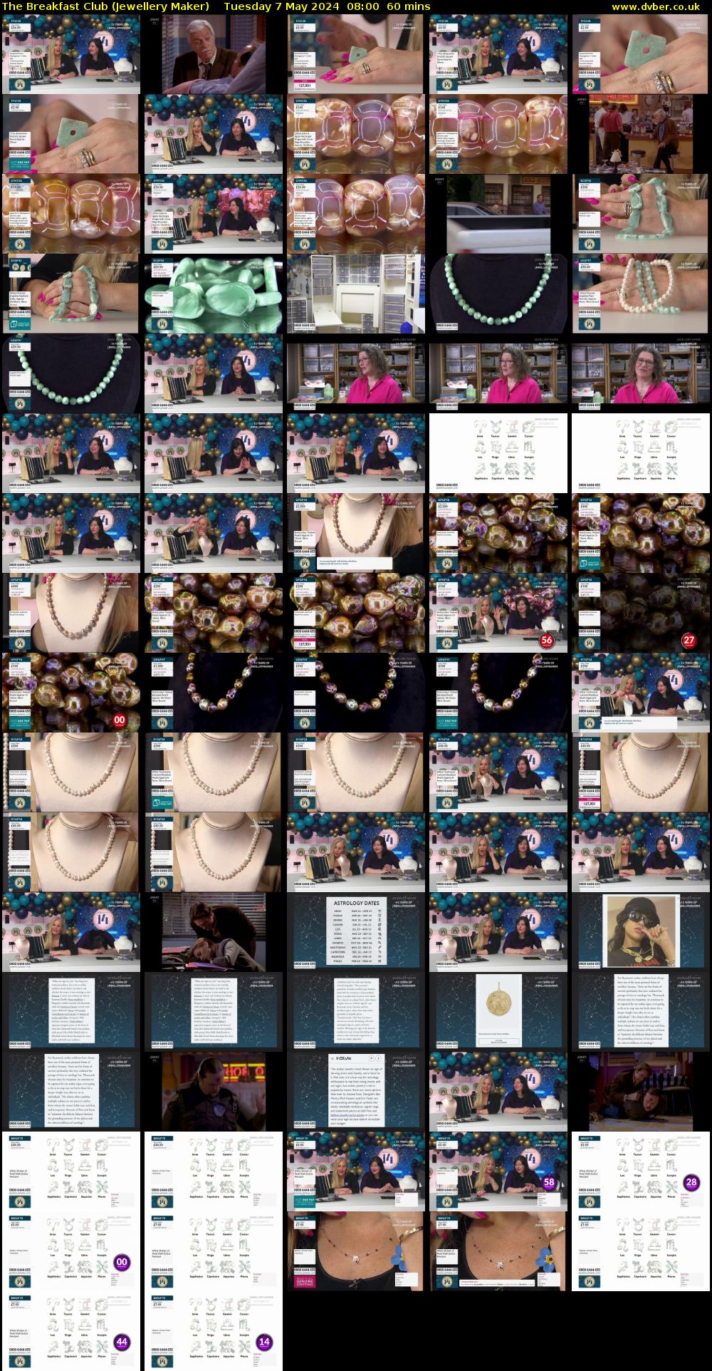 The Breakfast Club (Jewellery Maker) Tuesday 7 May 2024 08:00 - 09:00