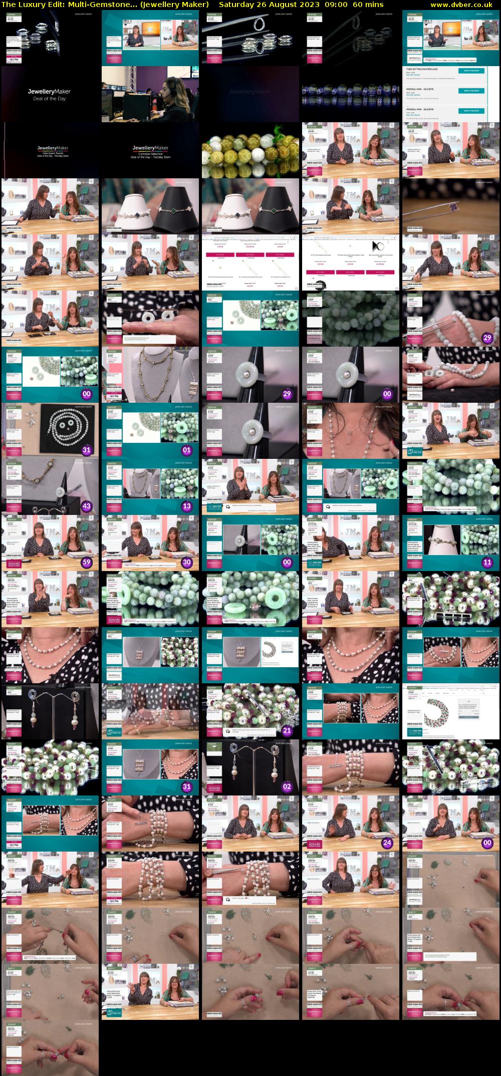 The Luxury Edit: Multi-Gemstone... (Jewellery Maker) Saturday 26 August 2023 09:00 - 10:00