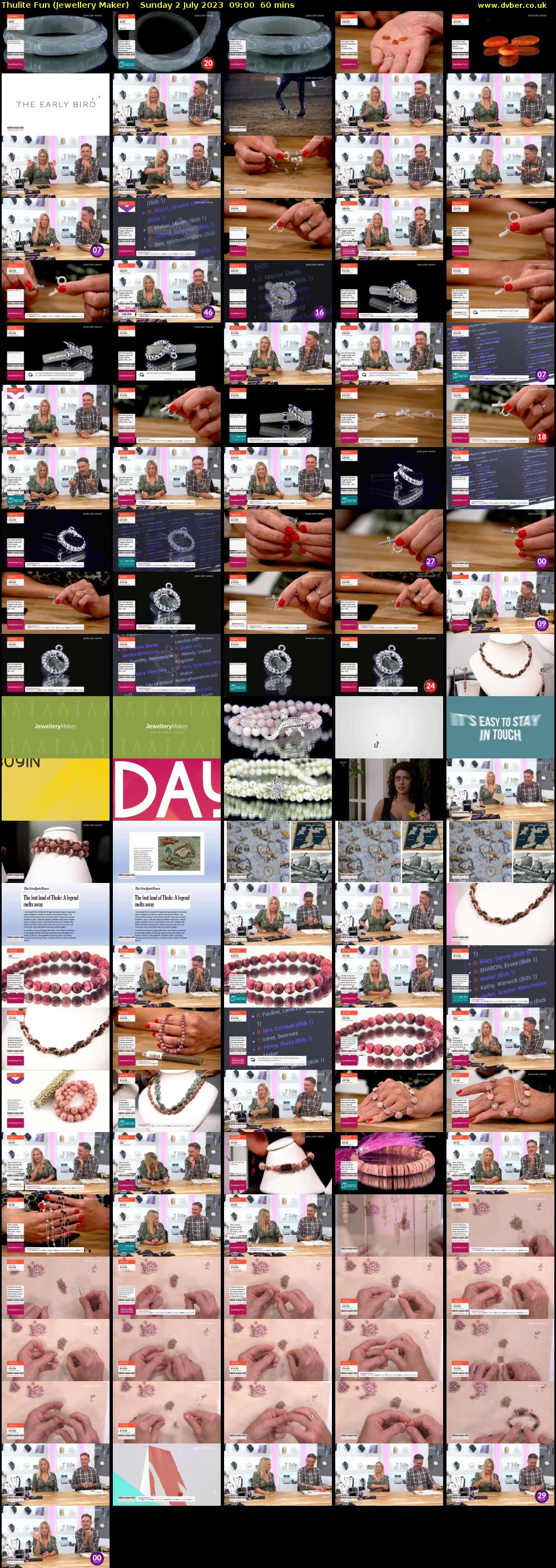 Thulite Fun (Jewellery Maker) Sunday 2 July 2023 09:00 - 10:00