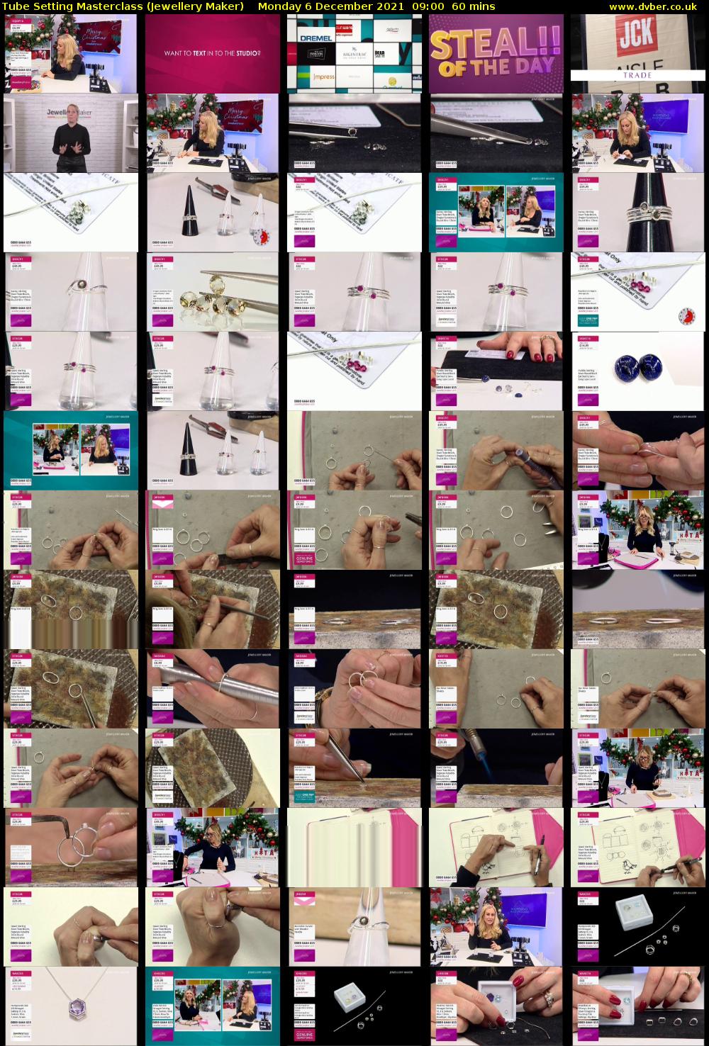 Tube Setting Masterclass (Jewellery Maker) Monday 6 December 2021 09:00 - 10:00