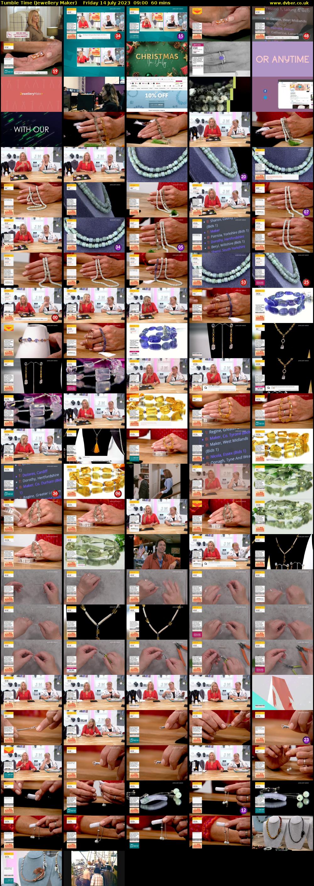 Tumble Time (Jewellery Maker) Friday 14 July 2023 09:00 - 10:00