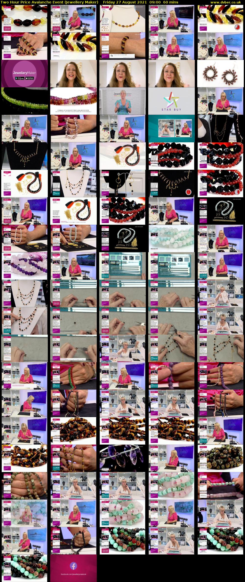 Two Hour Price Avalanche Event (Jewellery Maker) Friday 27 August 2021 09:00 - 10:00