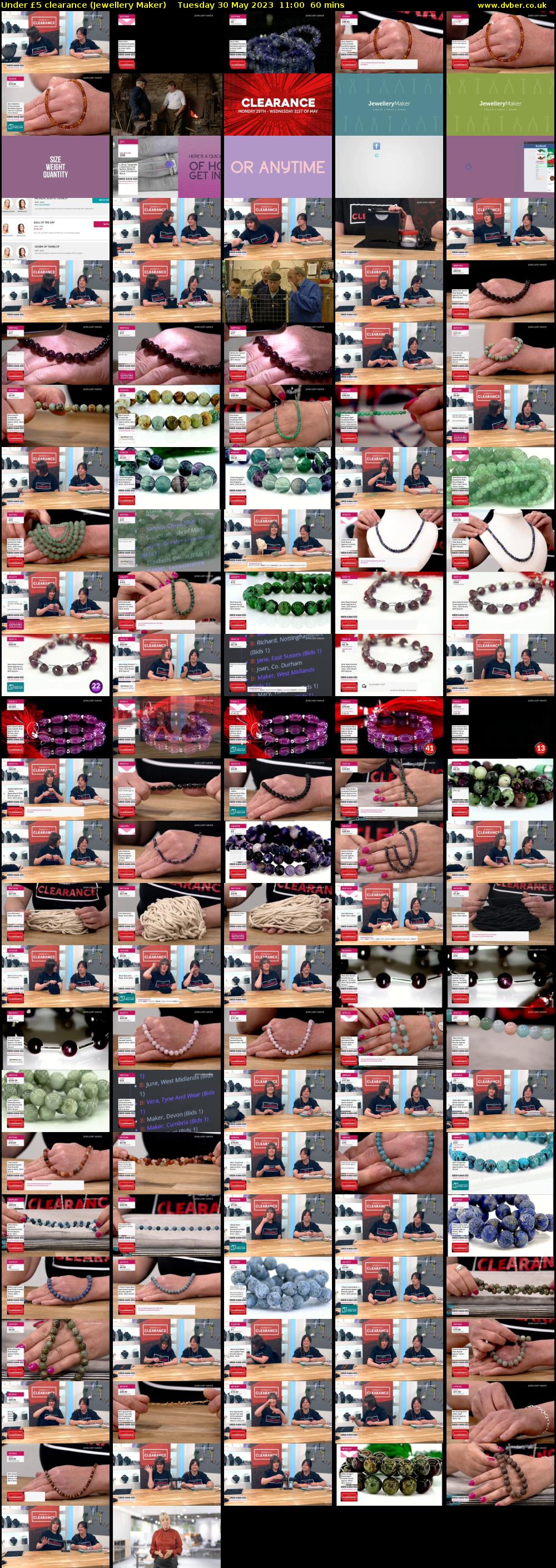 Under £5 clearance (Jewellery Maker) Tuesday 30 May 2023 11:00 - 12:00