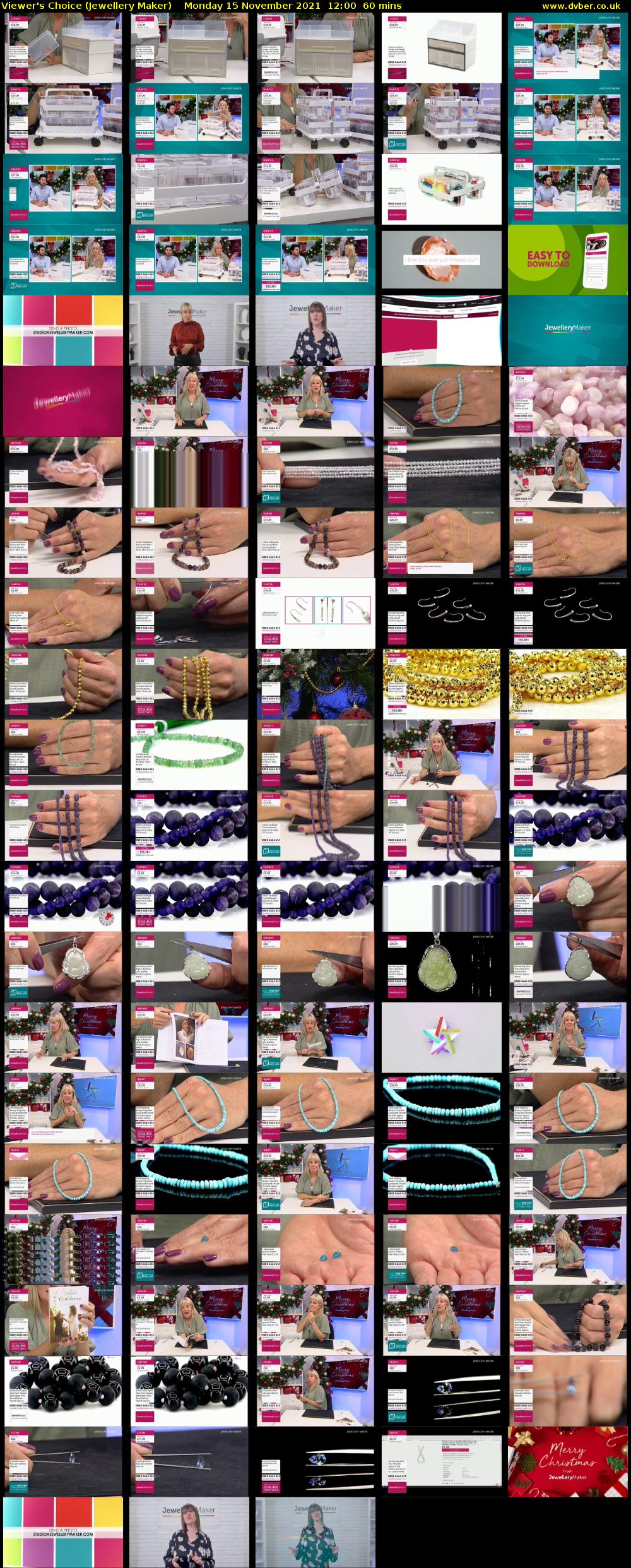 Viewer's Choice (Jewellery Maker) Monday 15 November 2021 12:00 - 13:00