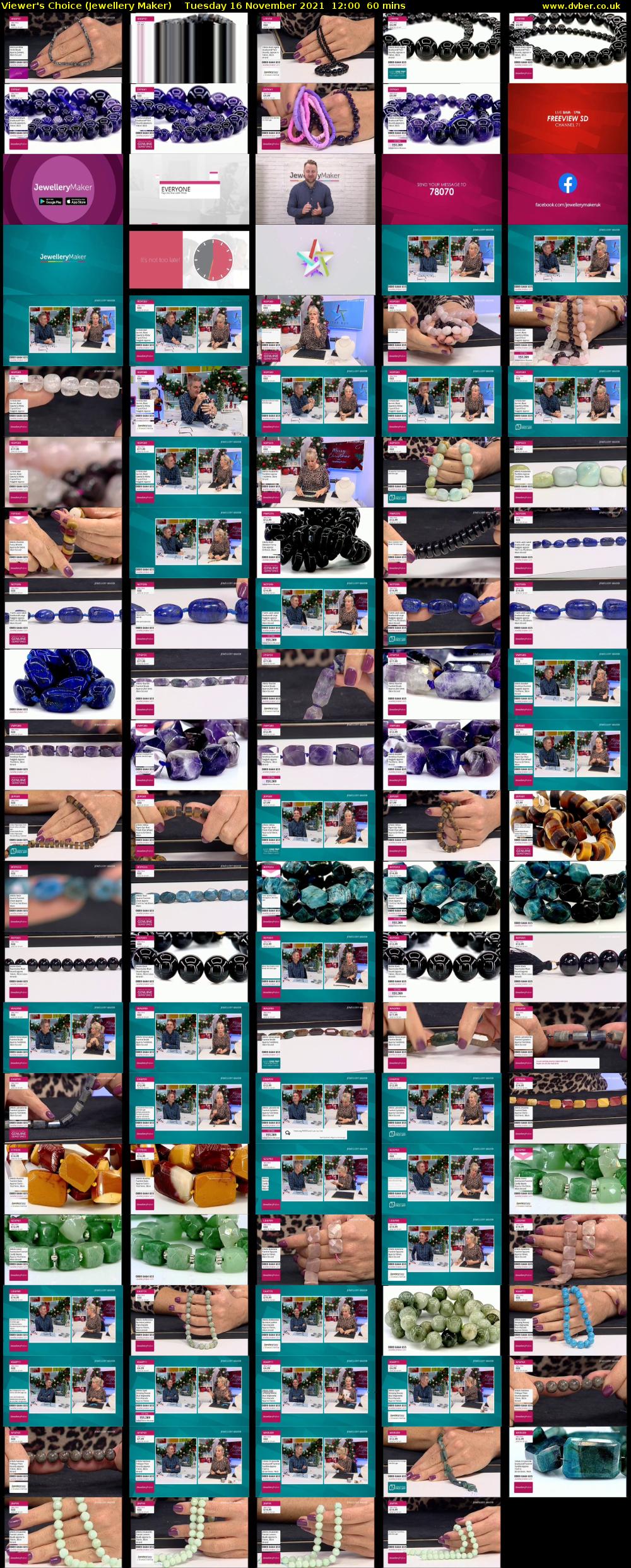 Viewer's Choice (Jewellery Maker) Tuesday 16 November 2021 12:00 - 13:00