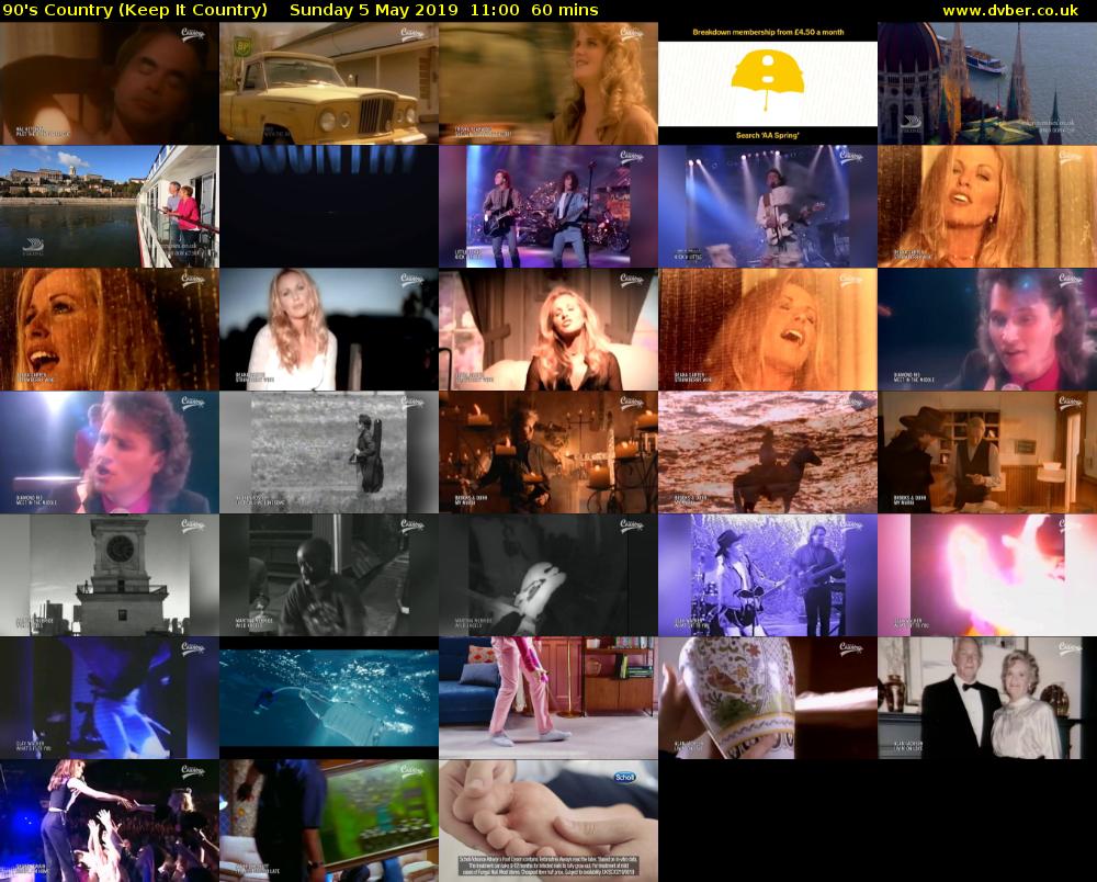 90's Country (Keep It Country) Sunday 5 May 2019 11:00 - 12:00