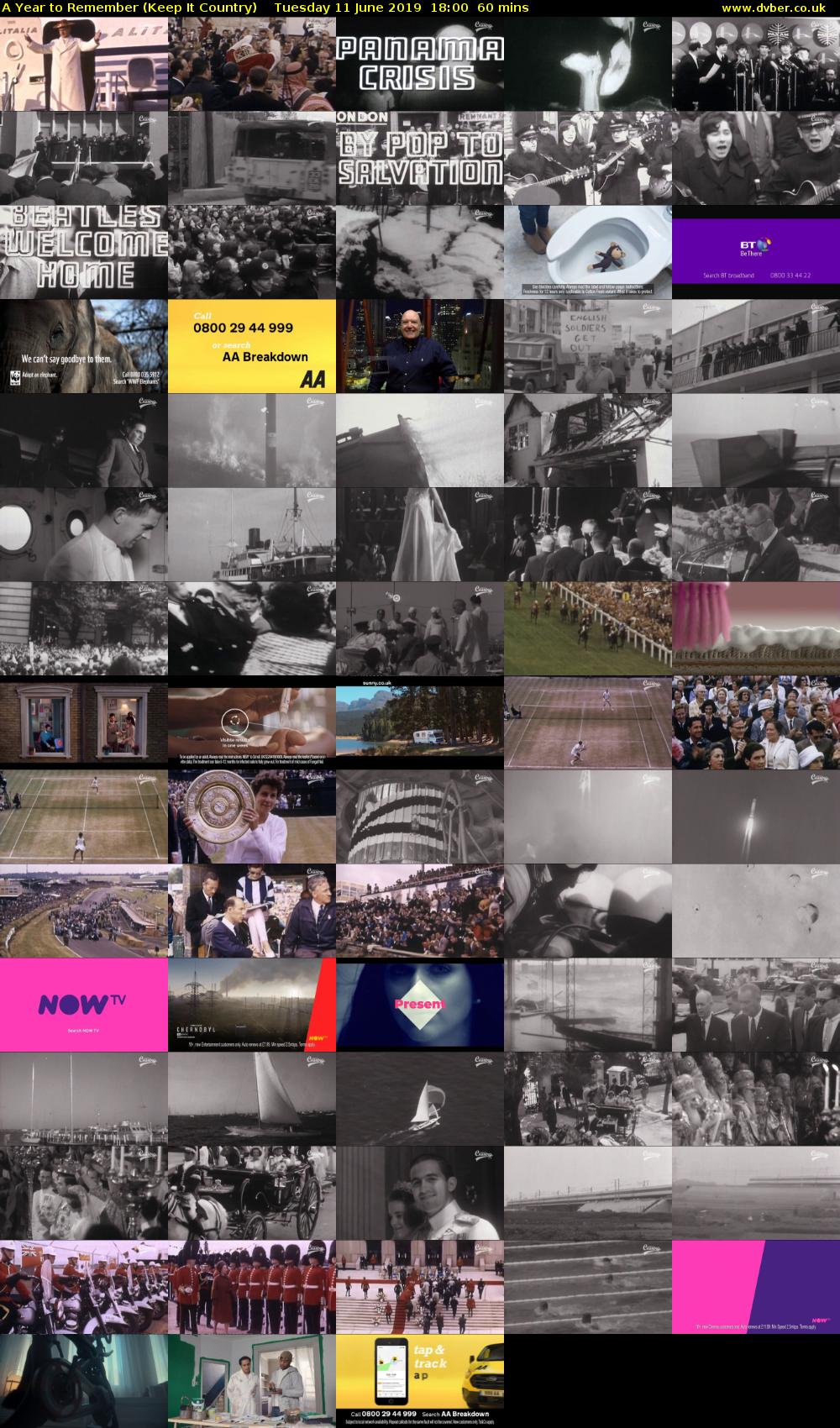 A Year to Remember (Keep It Country) Tuesday 11 June 2019 18:00 - 19:00