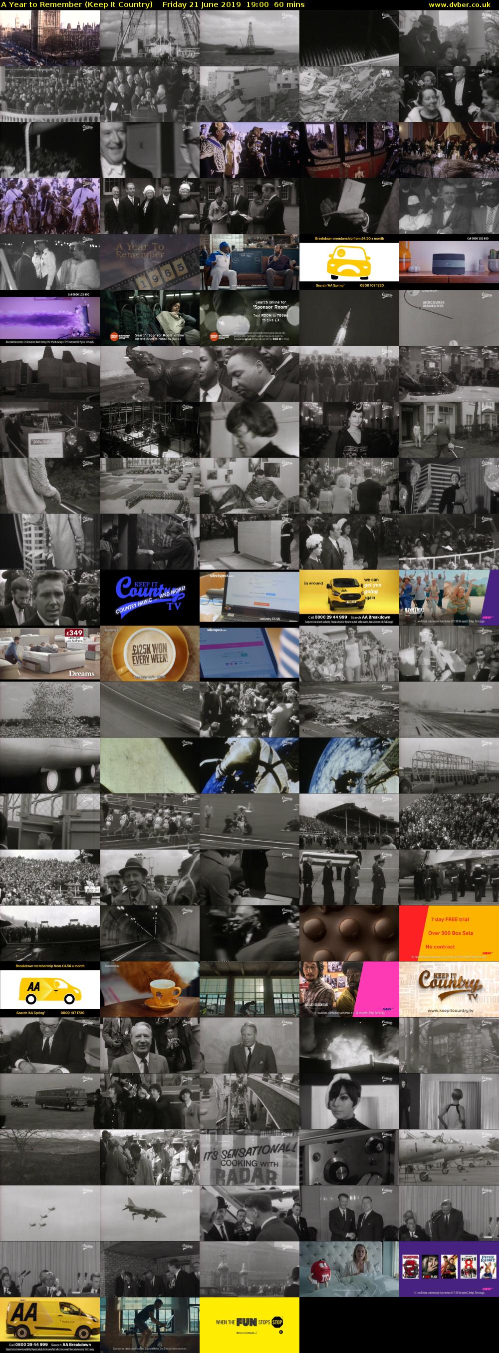 A Year to Remember (Keep It Country) Friday 21 June 2019 19:00 - 20:00