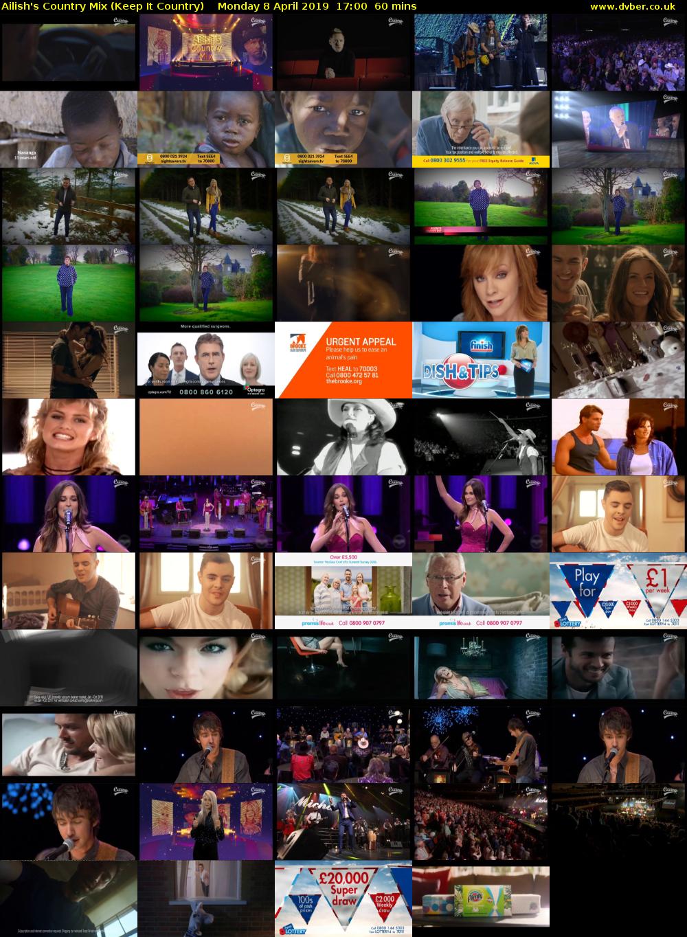 Ailish's Country Mix (Keep It Country) Monday 8 April 2019 17:00 - 18:00