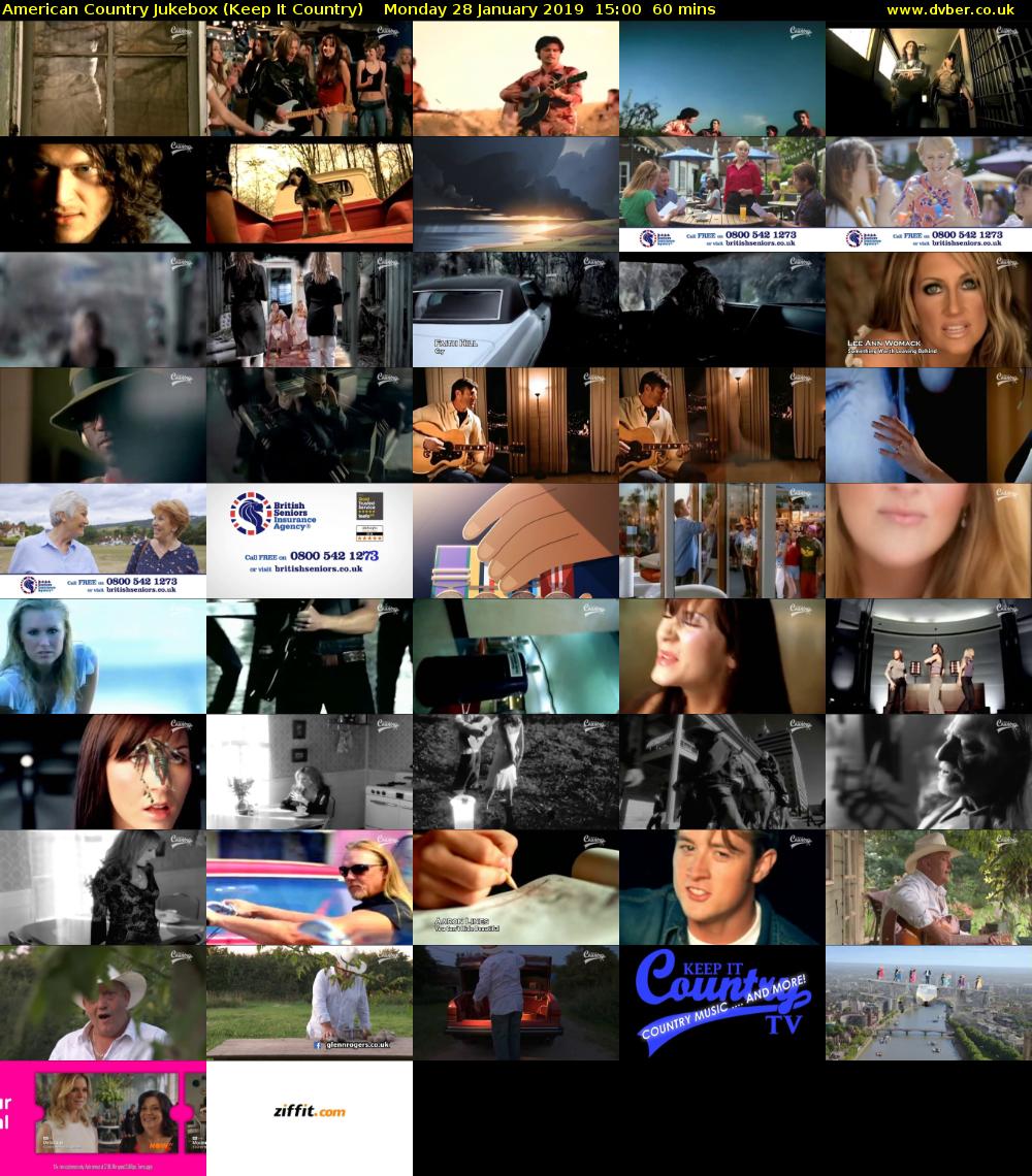 American Country Jukebox (Keep It Country) Monday 28 January 2019 15:00 - 16:00