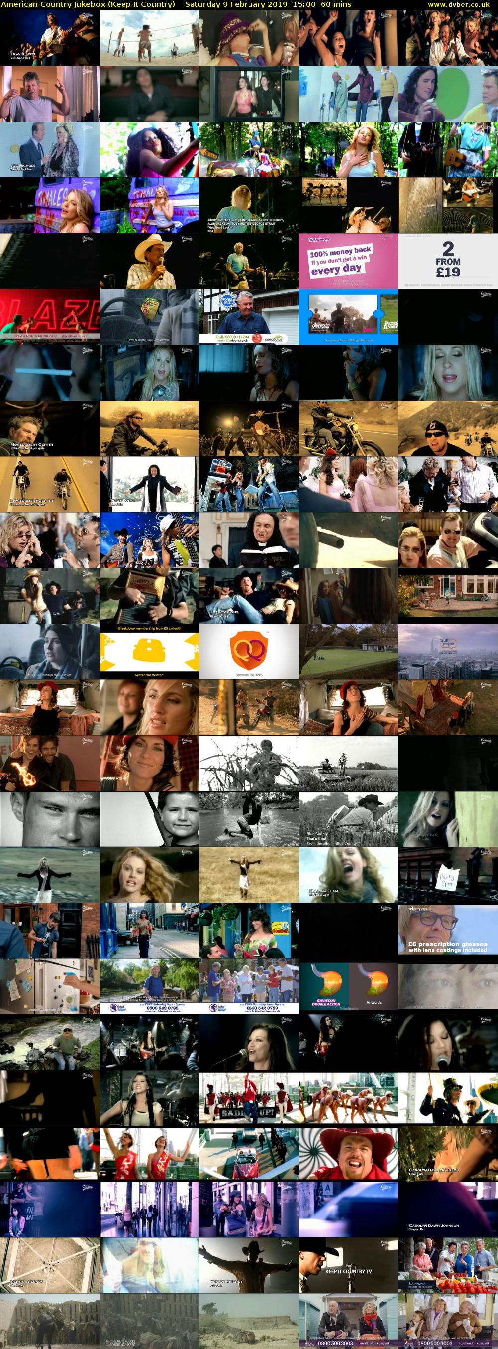 American Country Jukebox (Keep It Country) Saturday 9 February 2019 15:00 - 16:00