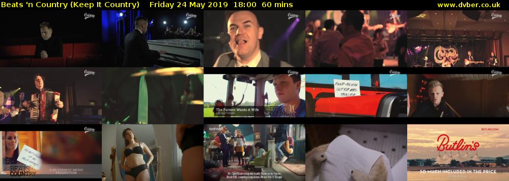 Beats 'n Country (Keep It Country) Friday 24 May 2019 18:00 - 19:00