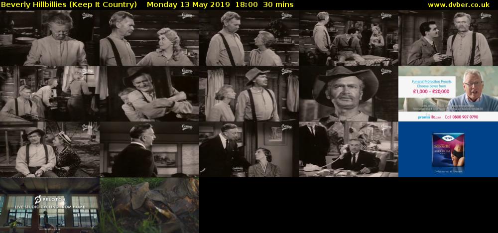Beverly Hillbillies (Keep It Country) Monday 13 May 2019 18:00 - 18:30