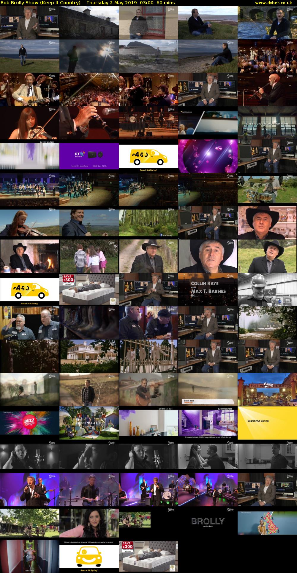 Bob Brolly Show (Keep It Country) Thursday 2 May 2019 03:00 - 04:00