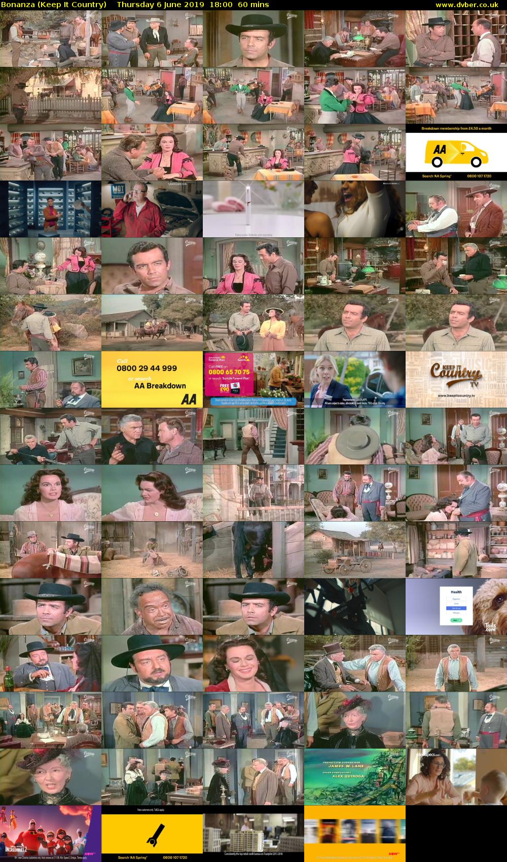 Bonanza (Keep It Country) Thursday 6 June 2019 18:00 - 19:00
