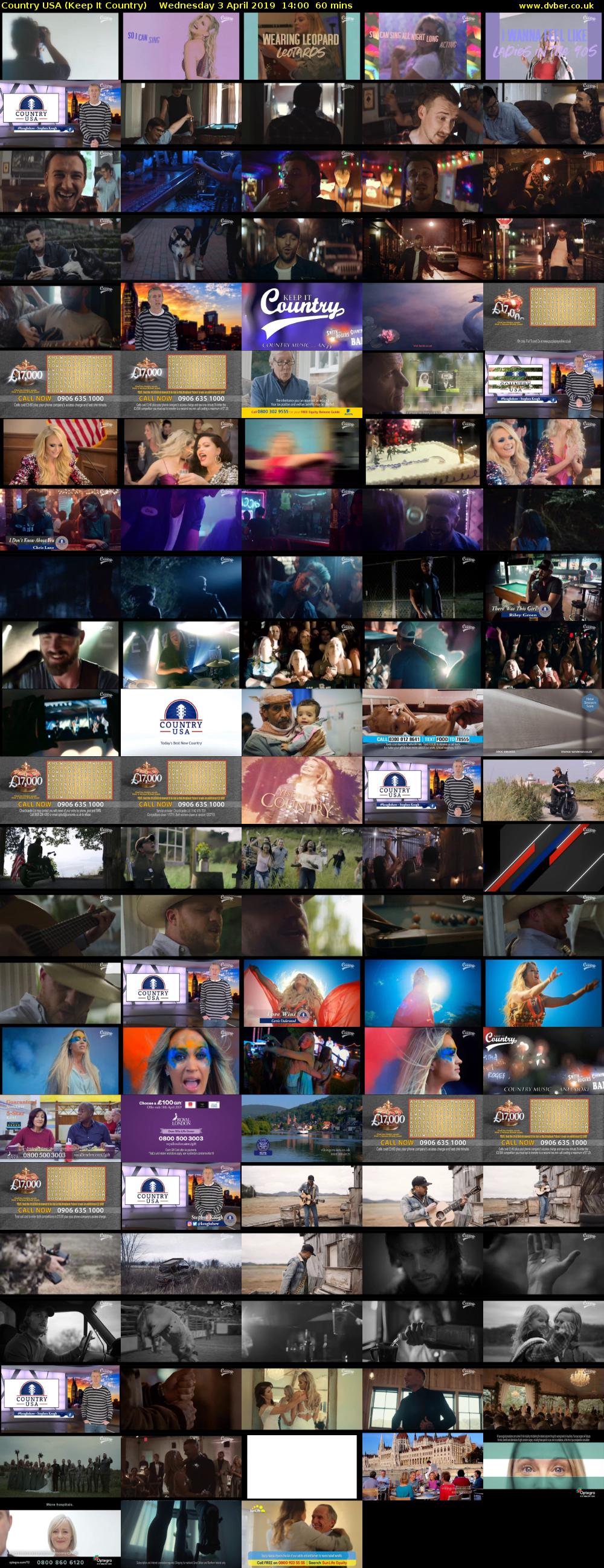 Country USA (Keep It Country) Wednesday 3 April 2019 14:00 - 15:00