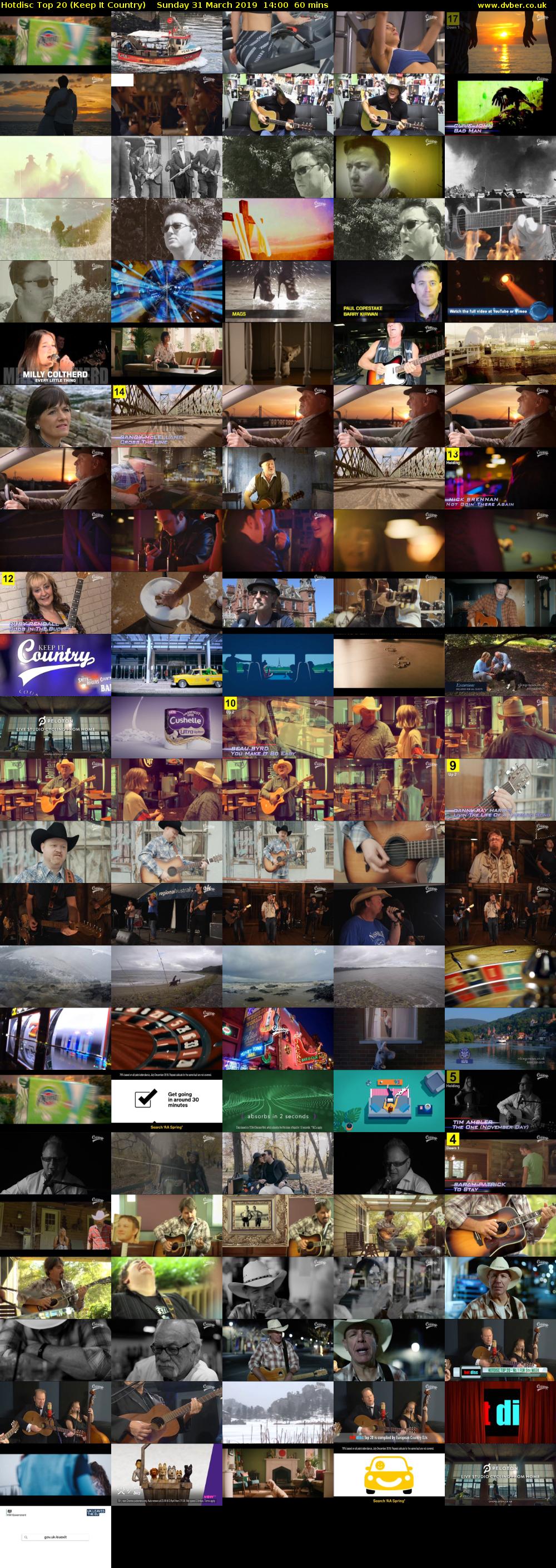 Hotdisc Top 20 (Keep It Country) Sunday 31 March 2019 14:00 - 15:00