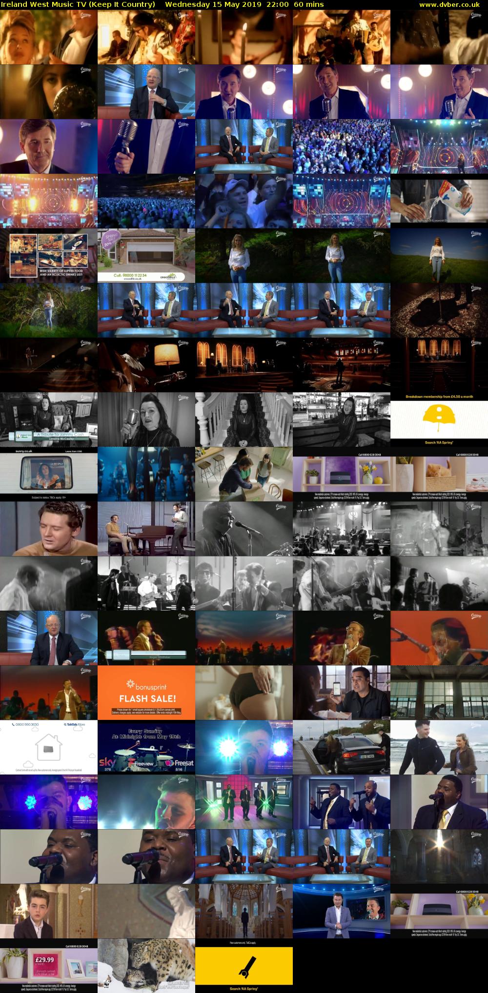 Ireland West Music TV (Keep It Country) Wednesday 15 May 2019 22:00 - 23:00