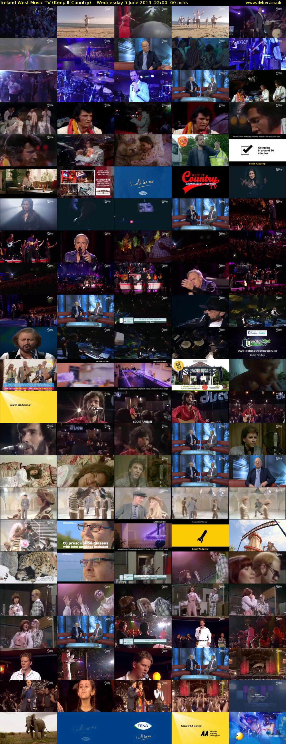 Ireland West Music TV (Keep It Country) Wednesday 5 June 2019 22:00 - 23:00