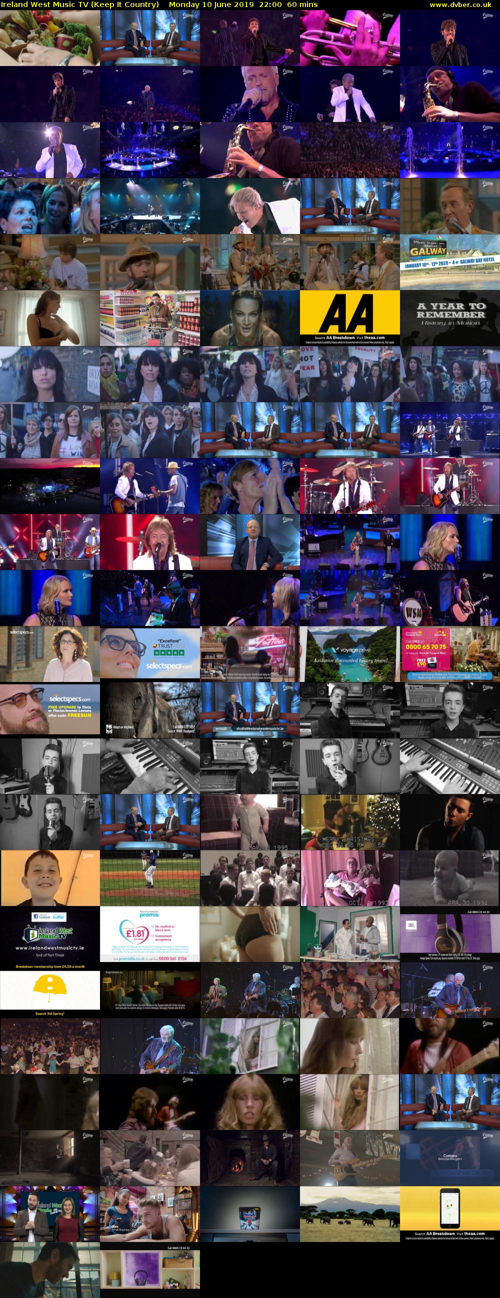 Ireland West Music TV (Keep It Country) Monday 10 June 2019 22:00 - 23:00