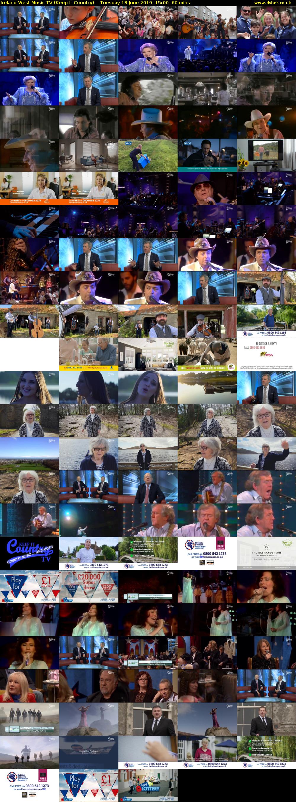 Ireland West Music TV (Keep It Country) Tuesday 18 June 2019 15:00 - 16:00