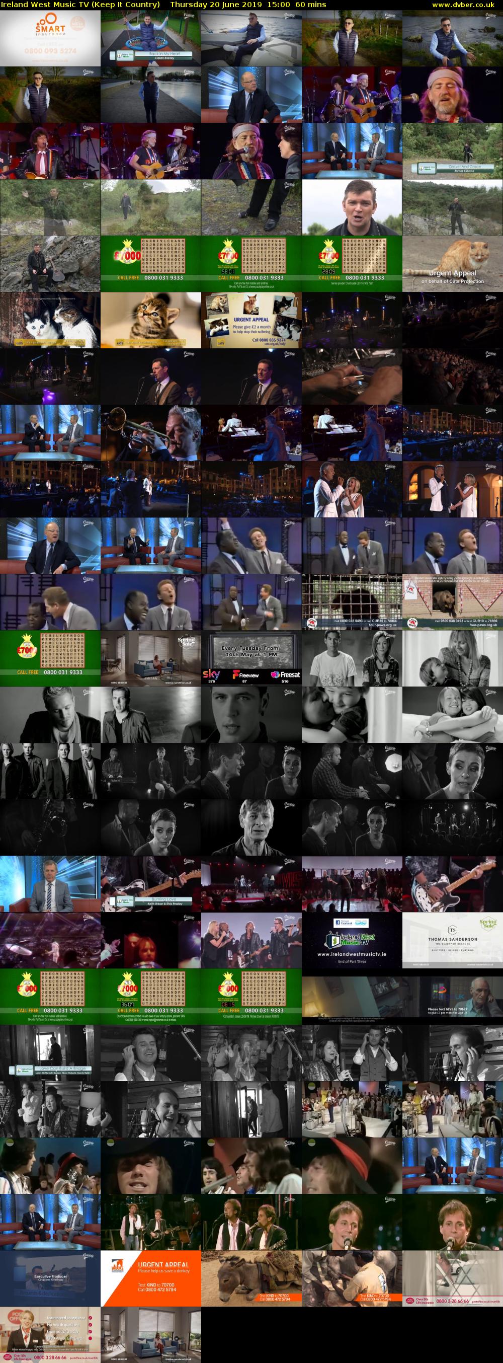 Ireland West Music TV (Keep It Country) Thursday 20 June 2019 15:00 - 16:00