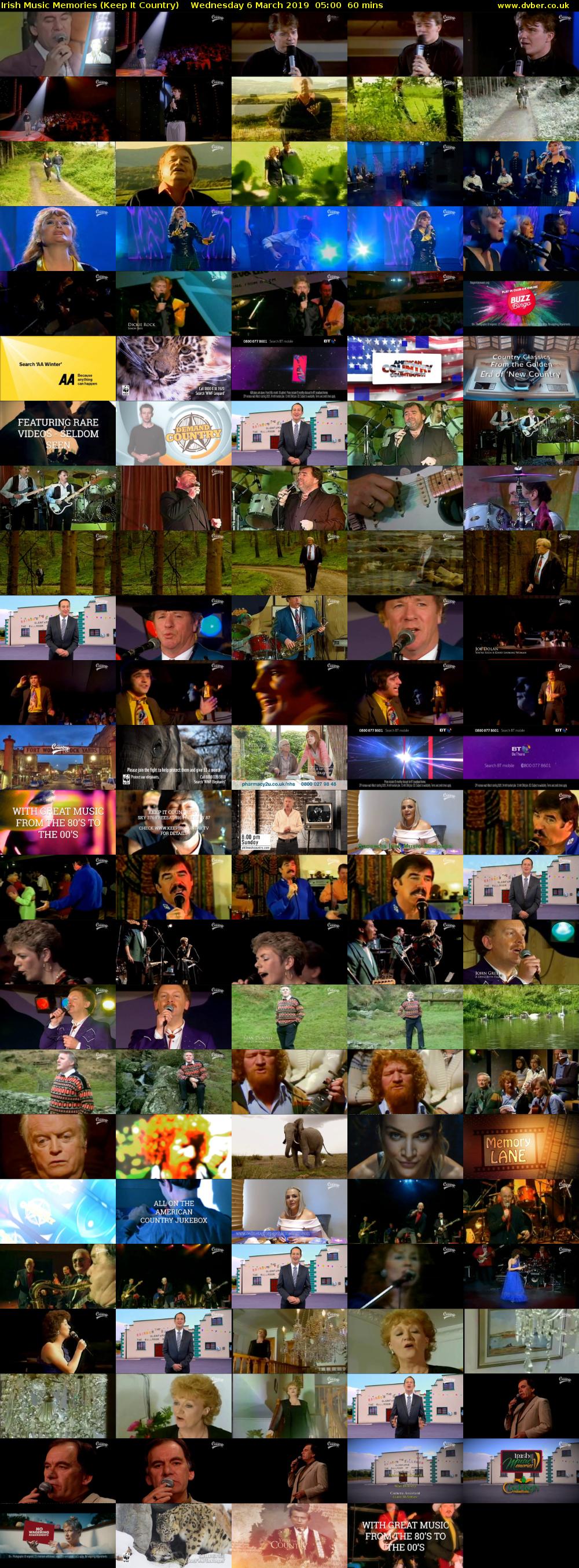 Irish Music Memories (Keep It Country) Wednesday 6 March 2019 05:00 - 06:00