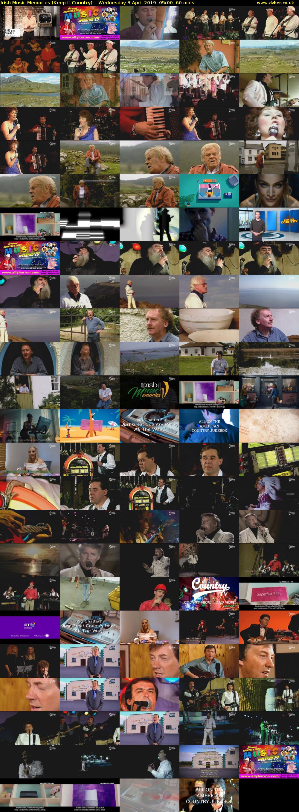 Irish Music Memories (Keep It Country) Wednesday 3 April 2019 05:00 - 06:00