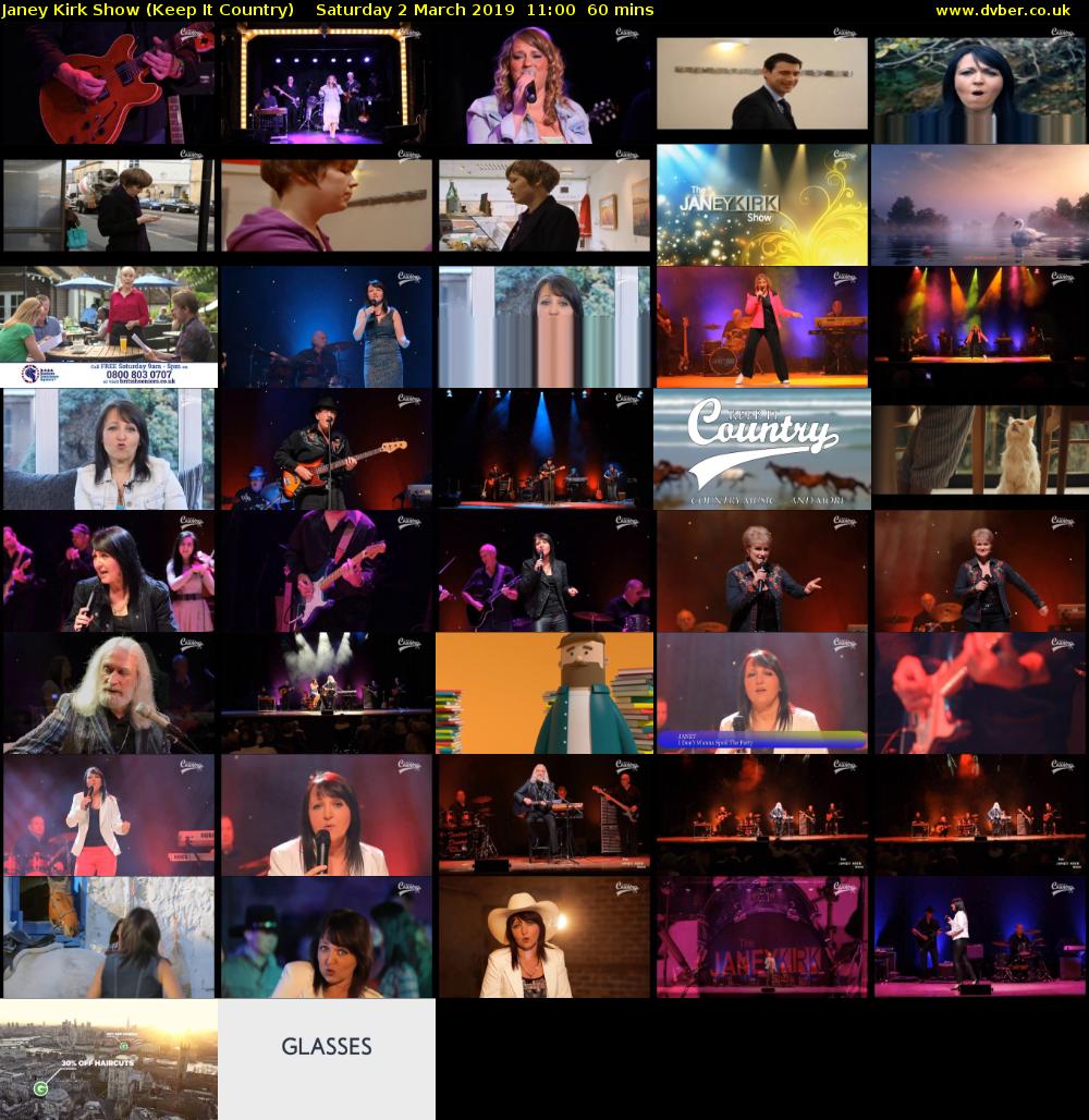 Janey Kirk Show (Keep It Country) Saturday 2 March 2019 11:00 - 12:00