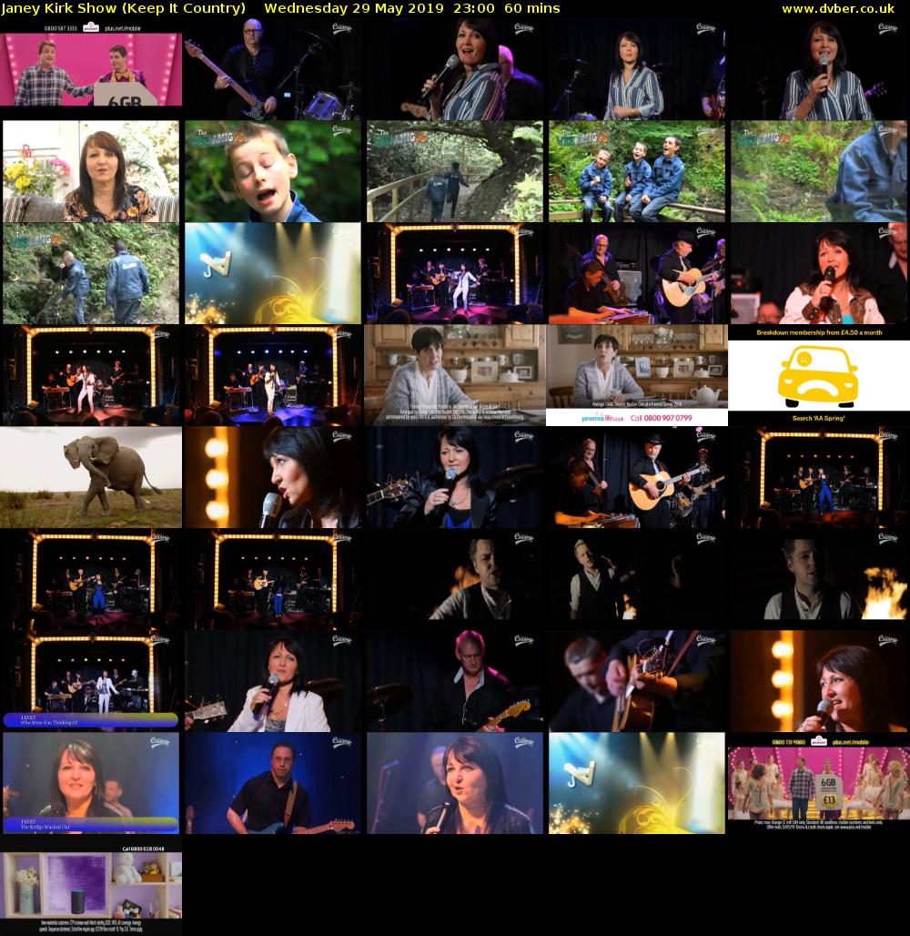 Janey Kirk Show (Keep It Country) Wednesday 29 May 2019 23:00 - 00:00