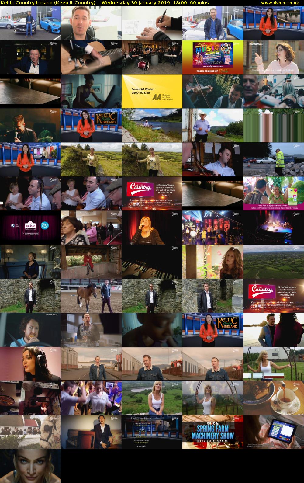 Keltic Country Ireland (Keep It Country) Wednesday 30 January 2019 18:00 - 19:00