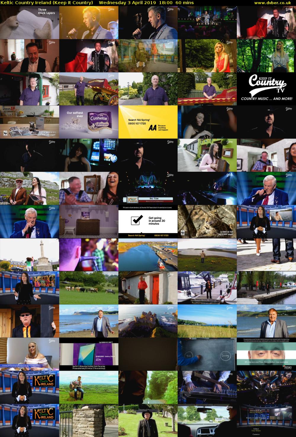 Keltic Country Ireland (Keep It Country) Wednesday 3 April 2019 18:00 - 19:00