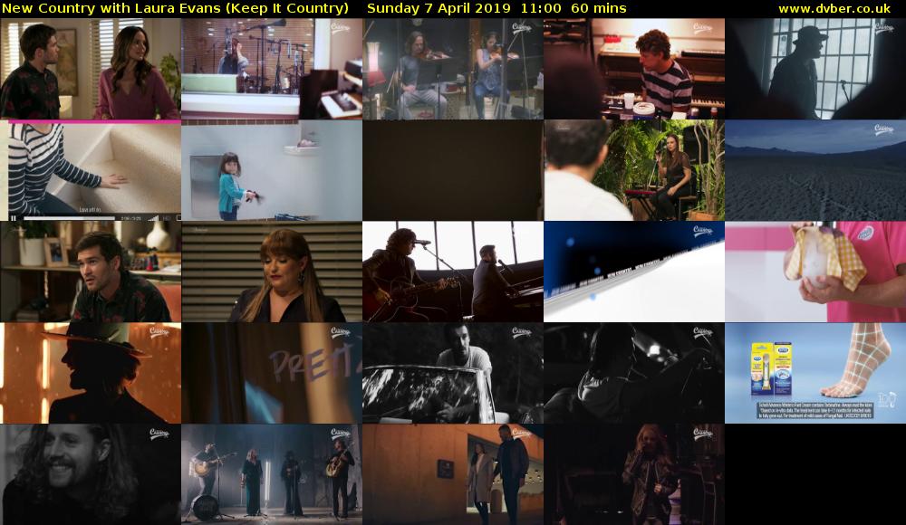 New Country with Laura Evans (Keep It Country) Sunday 7 April 2019 11:00 - 12:00