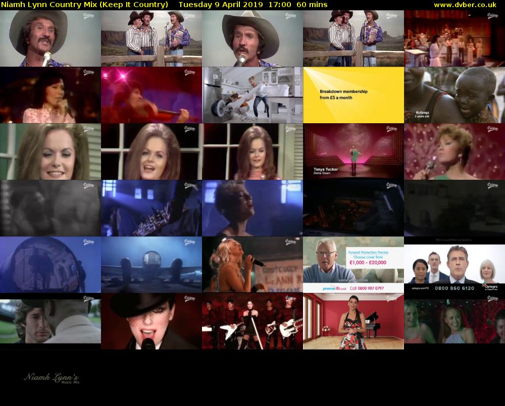 Niamh Lynn Country Mix (Keep It Country) Tuesday 9 April 2019 17:00 - 18:00