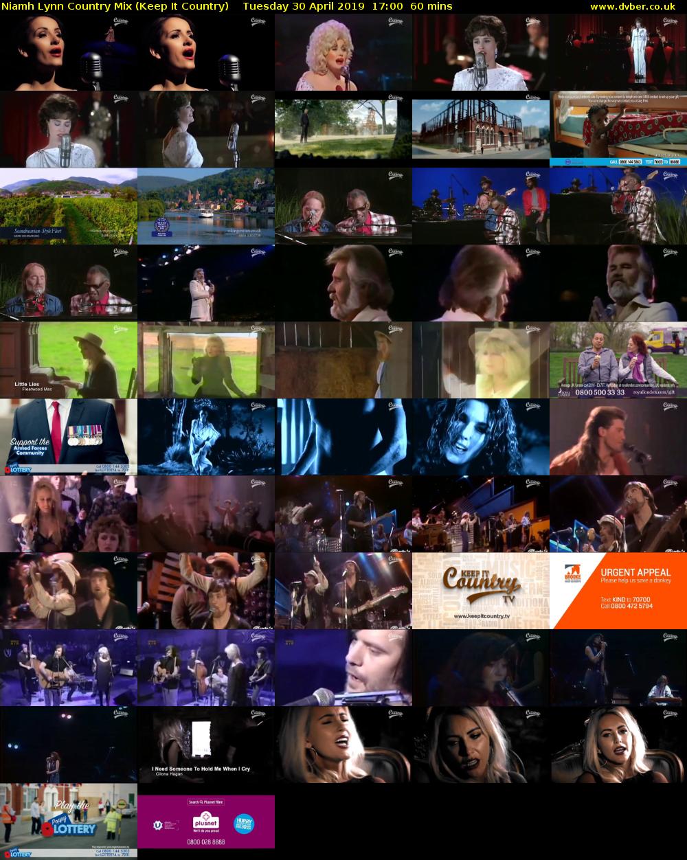 Niamh Lynn Country Mix (Keep It Country) Tuesday 30 April 2019 17:00 - 18:00