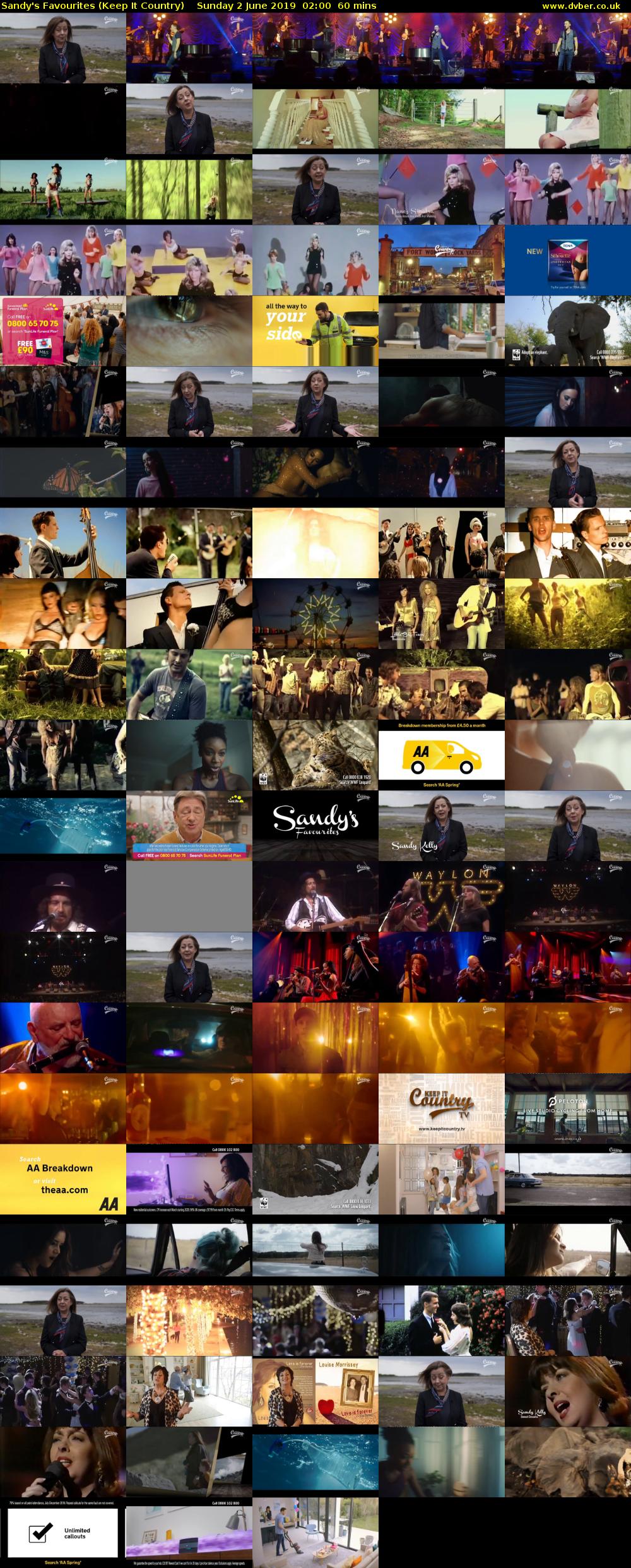 Sandy's Favourites (Keep It Country) Sunday 2 June 2019 02:00 - 03:00