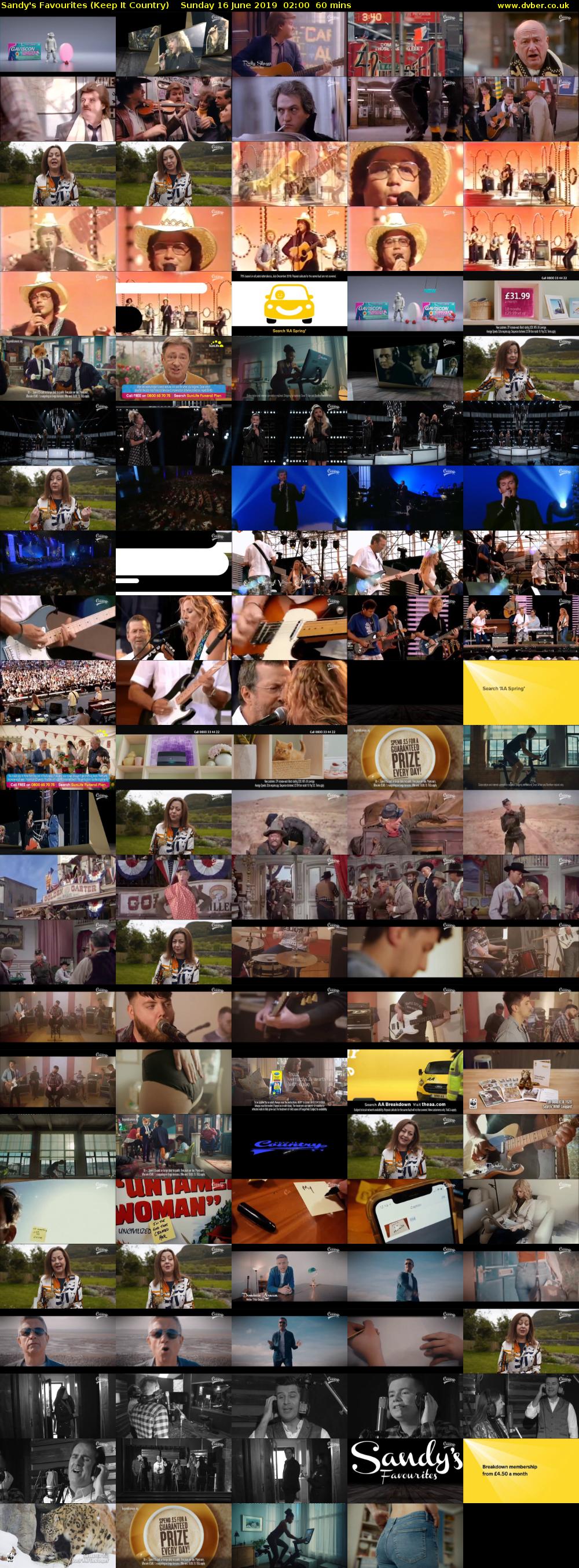 Sandy's Favourites (Keep It Country) Sunday 16 June 2019 02:00 - 03:00