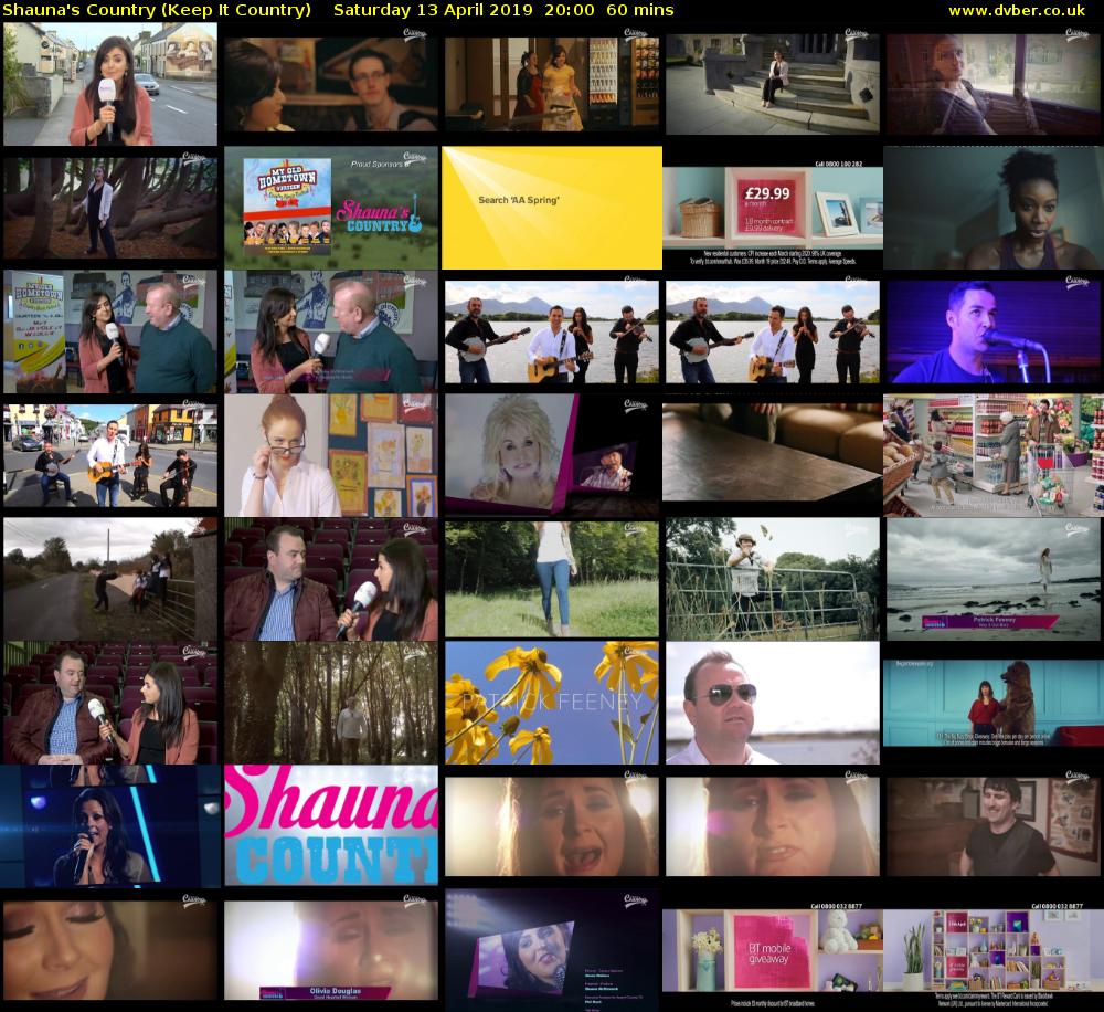 Shauna's Country (Keep It Country) Saturday 13 April 2019 20:00 - 21:00