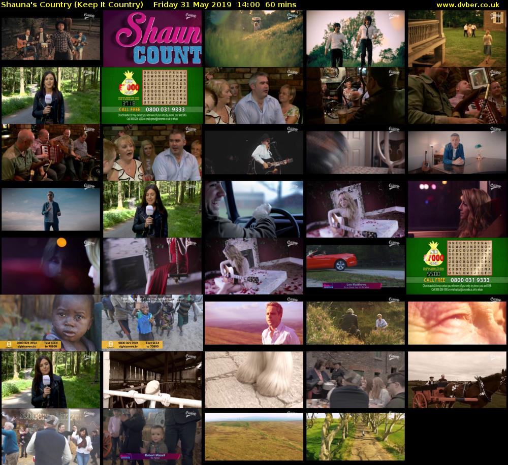 Shauna's Country (Keep It Country) Friday 31 May 2019 14:00 - 15:00